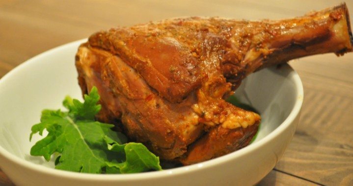 Moroccan Smoked Lamb Shank Recipe