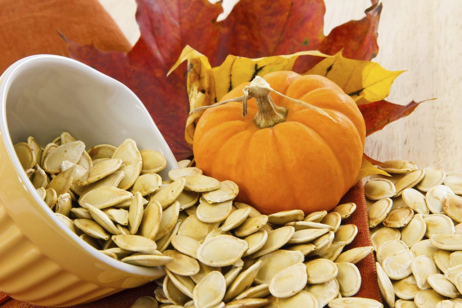 alt="toasted pumpkin seeds"