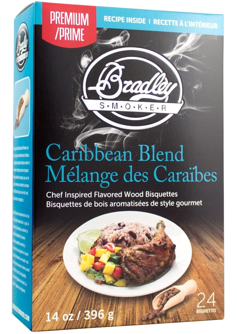 Caribbean Blend Bisquettes for Bradley Smoker