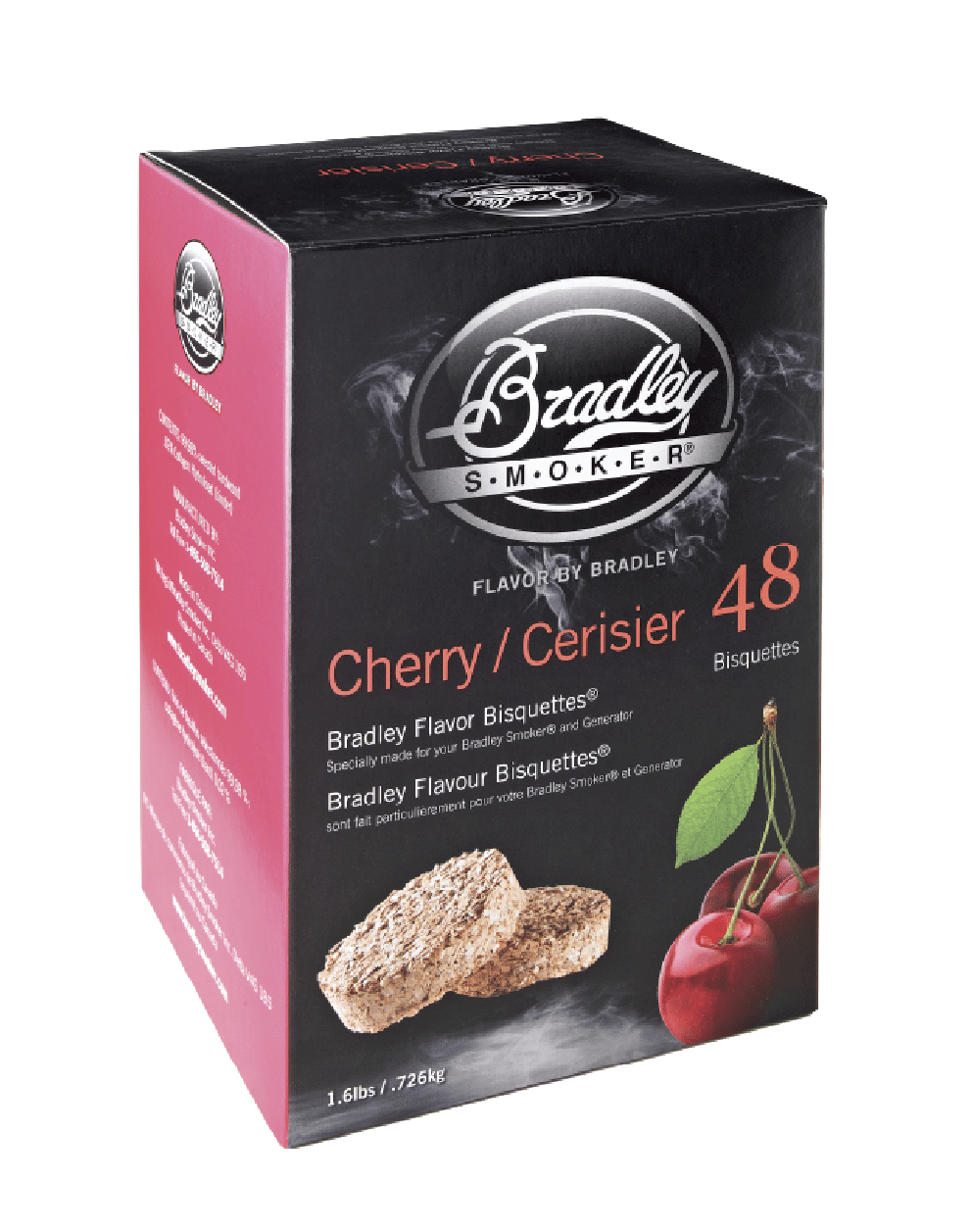 Cherry Bisquettes for Bradley Smokers